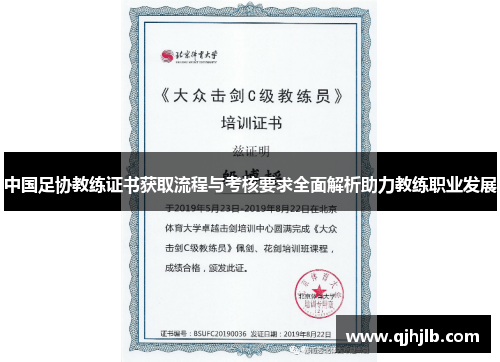 中国足协教练证书获取流程与考核要求全面解析助力教练职业发展